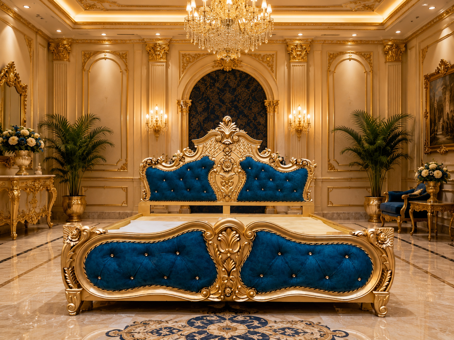 Wooden Bed