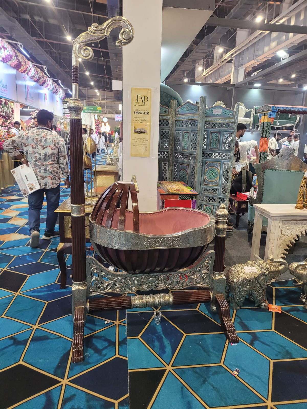 Wooden Baby Jhola