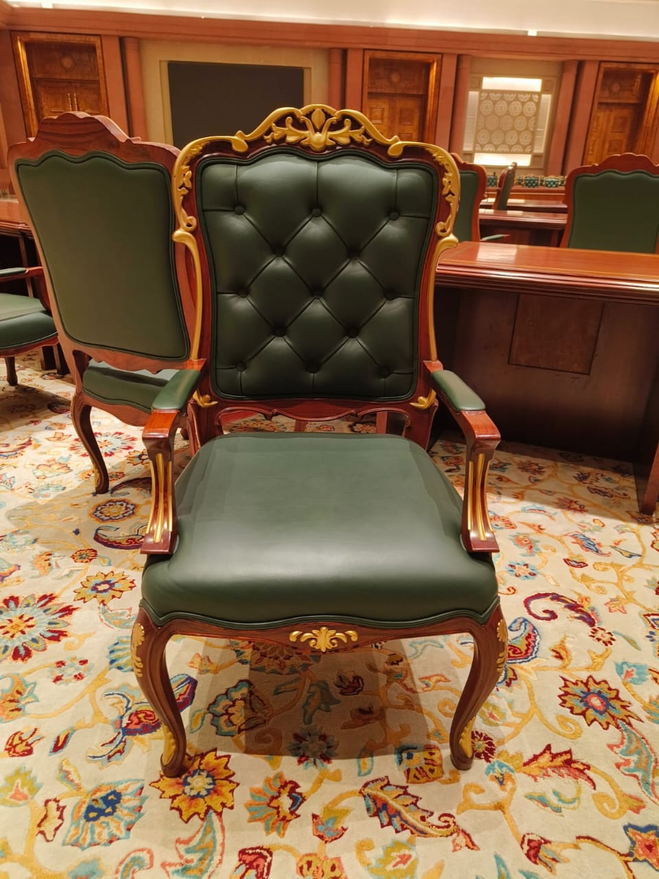 Royal Wooden Luxury Chair