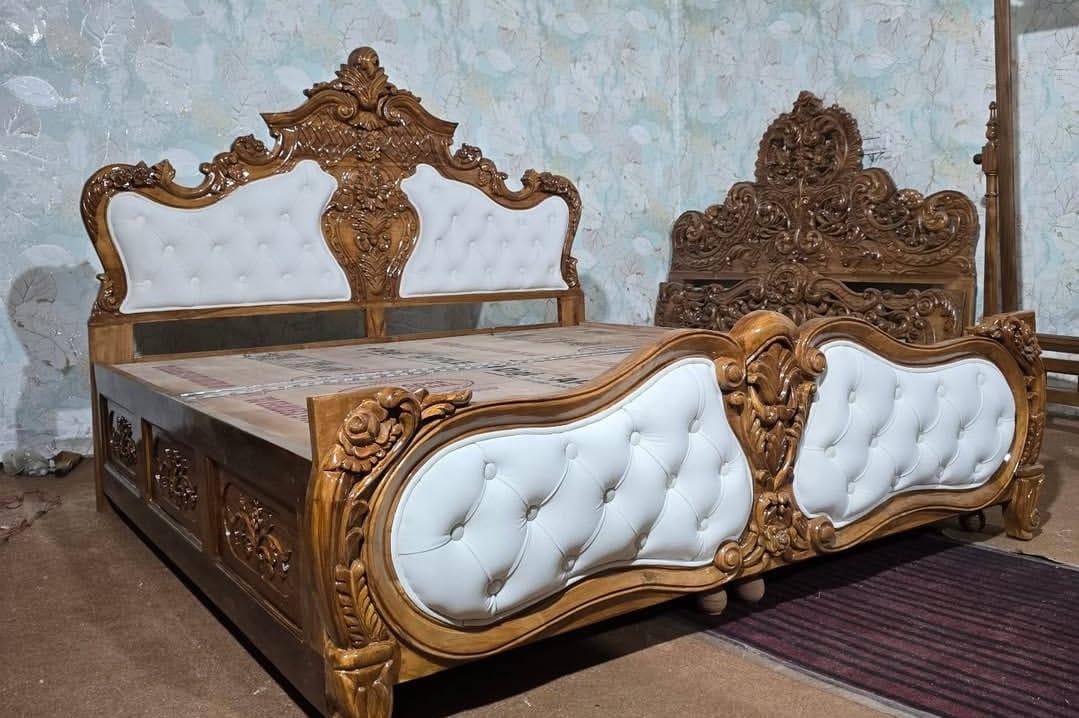 Wooden Double Bed