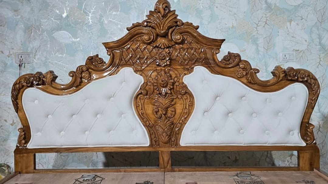 Wooden Double Bed