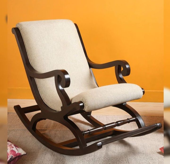 Wood Rocking Chair with cushion