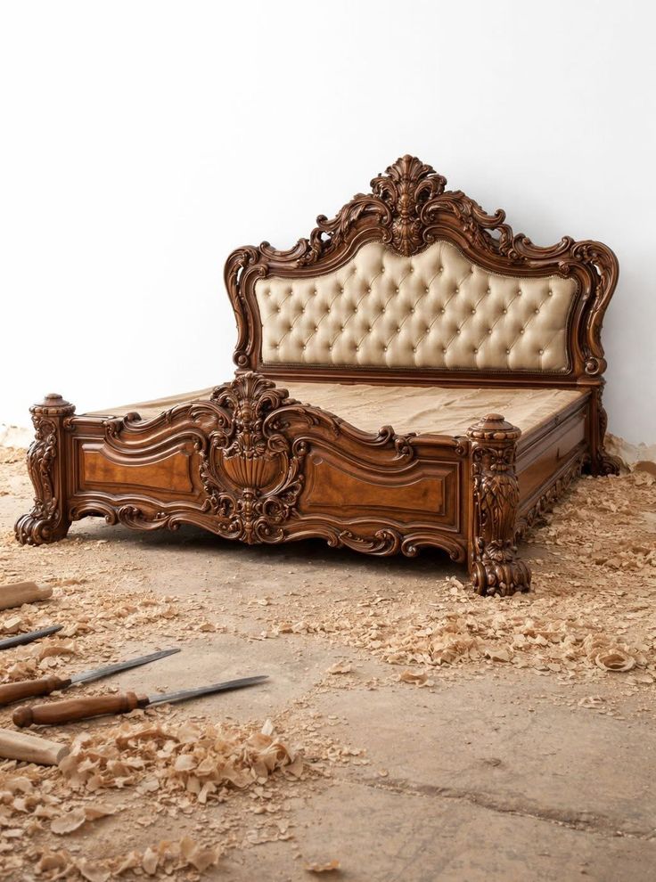 Oak King Size Bed
